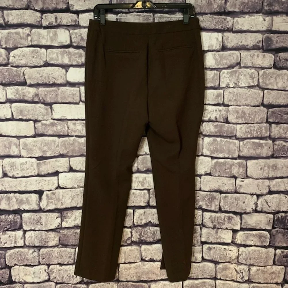 Chico's So Slimming Brown Pants Size S/6 Short - Picture 6 of 9